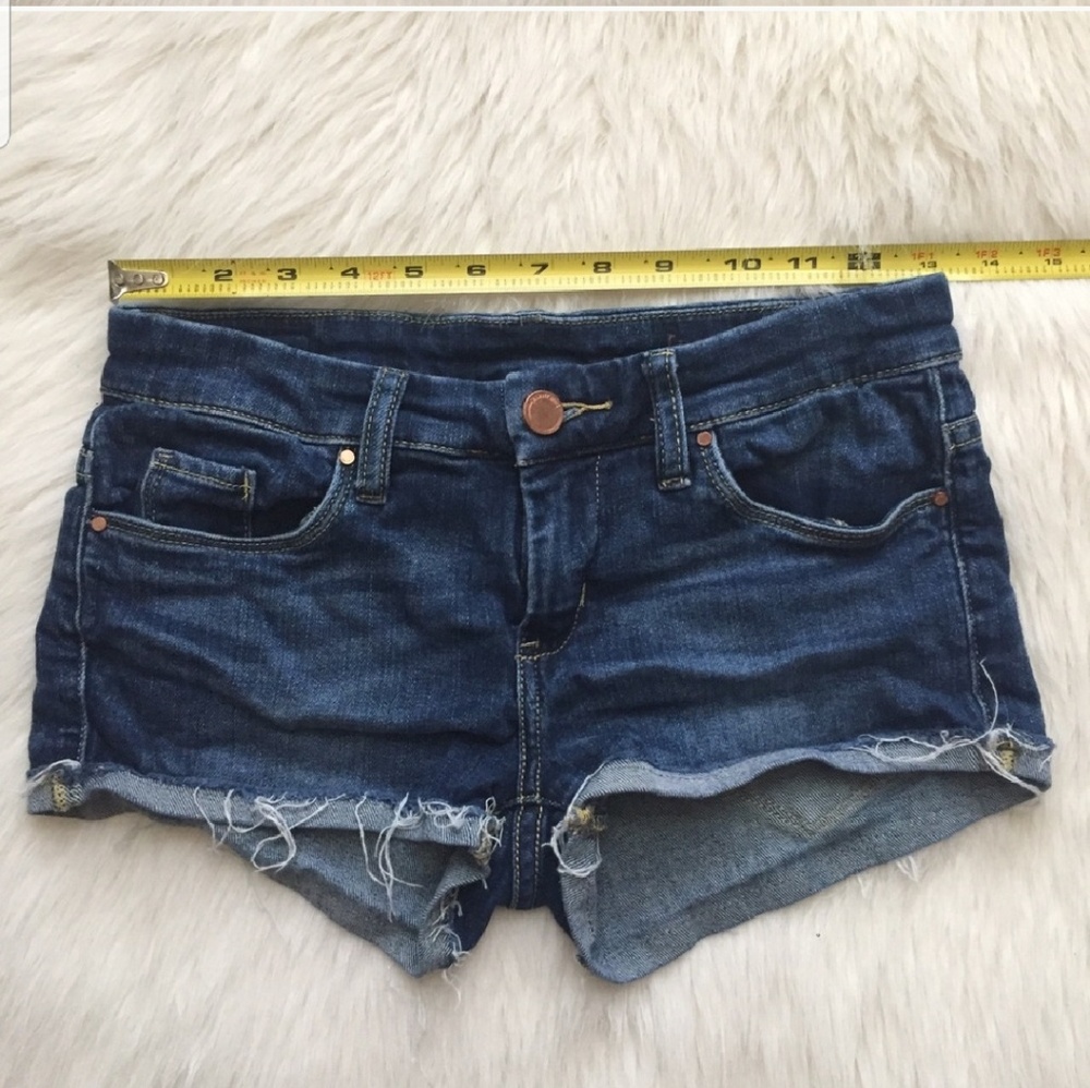 Black NYC Little Queenie Denim Shorts - Picture 2 of 4